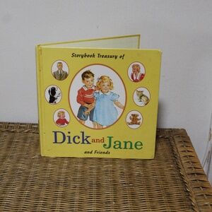 Storybook Treasury of Dick and Jane and Friends.  Hardcover.  Vtg. 1984